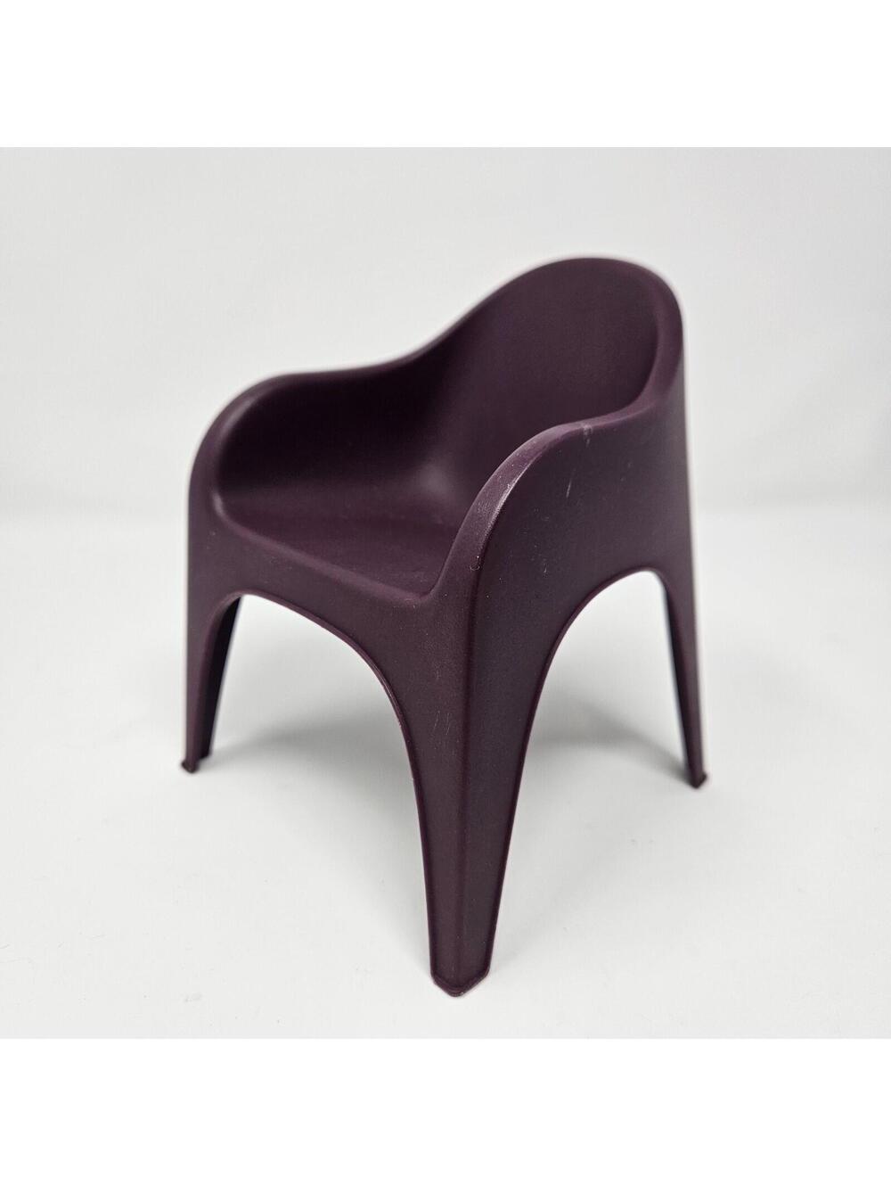 Rare! Display / Miniature JUGA Doll Chair By Karim Rashid For MUMA Colombia